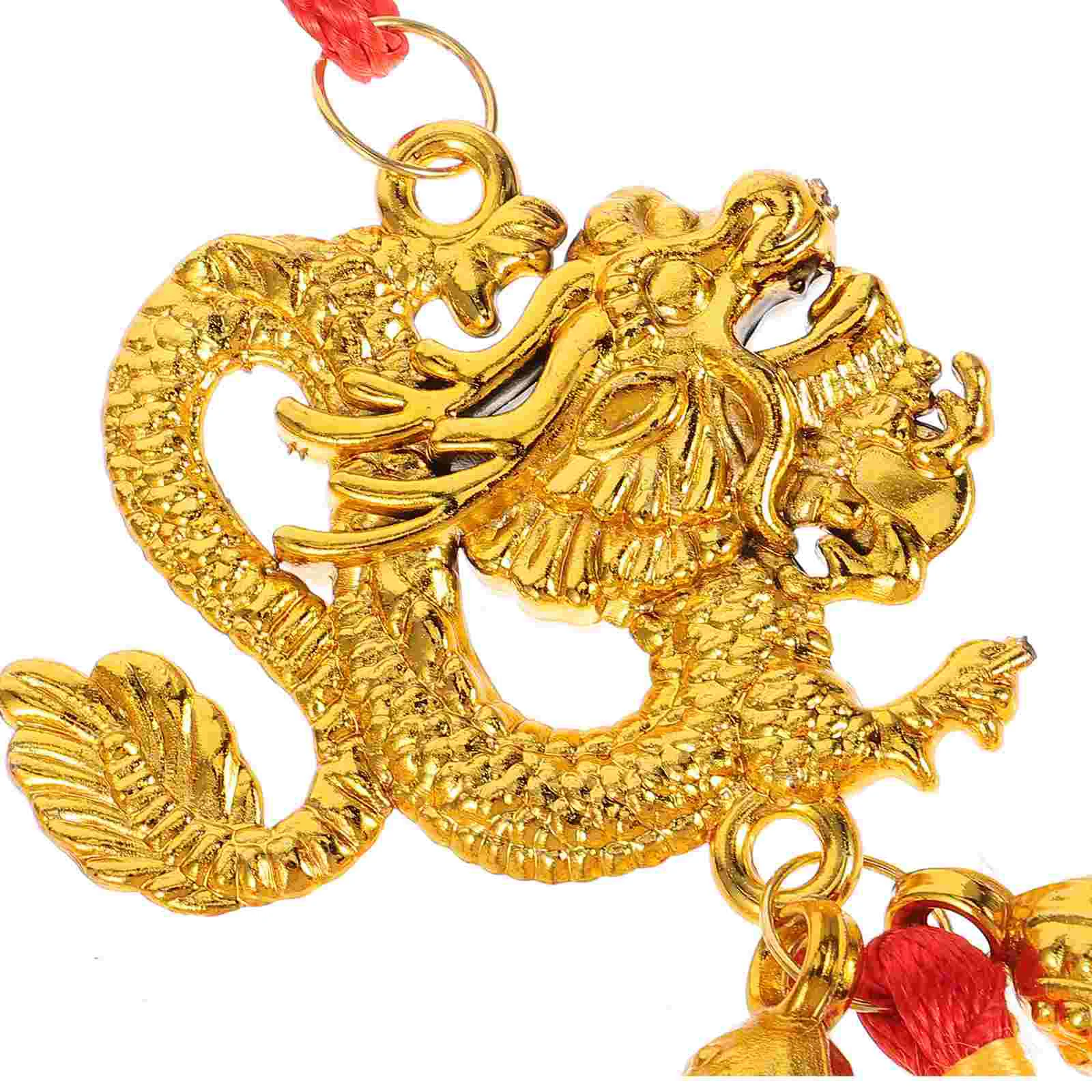 10pcs Chinese Style Dragon Hanging Pendants Zodiac Dragon Ornaments Chinese Style Ornaments chinese decor