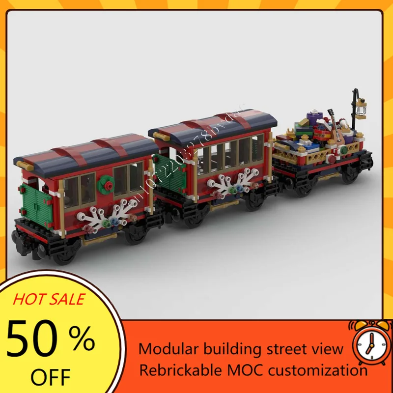 563PCS MOC Octan Additional Carriages for 10254 Building Blocks Model Bricks Technical Brick DIY Set Toy For Child Holiday Gift