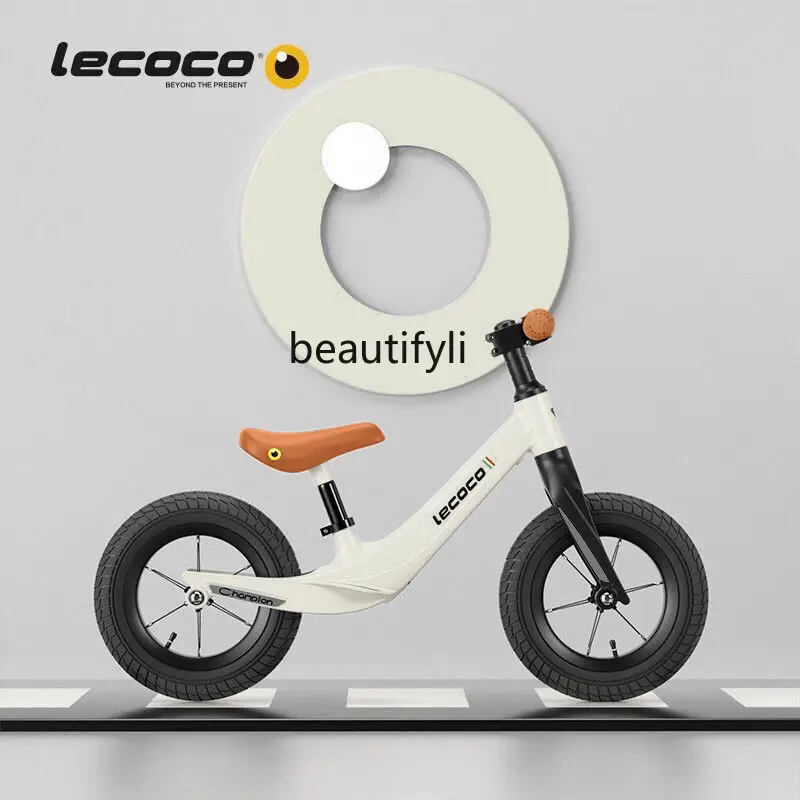 Coche de equilibrio para niños de alta gama, camión Le, scooter para principiantes de 3 a 6 años, puede sentarse y andar sin pedales