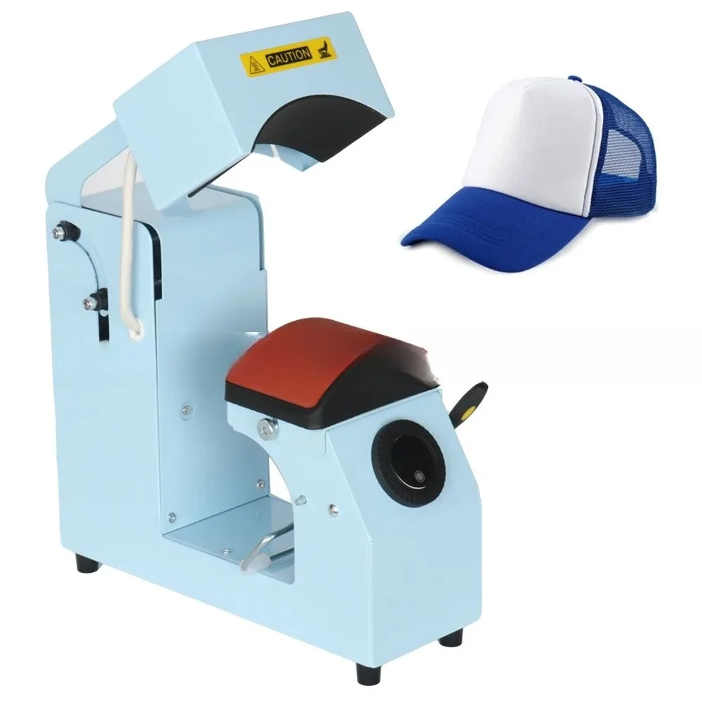roasting machine Automatic high pressure heat transfer printing Personalized hot stamping machine Cap printing machine 2-in-1