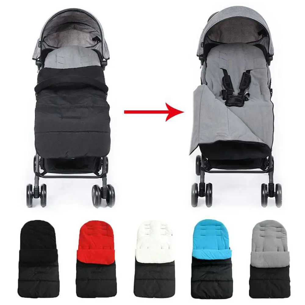 Windproof Winter Warm Waterproof Carriage Mat Stroller Sleeping Bag Foot Cover Thick Cushion Sleepsacks
