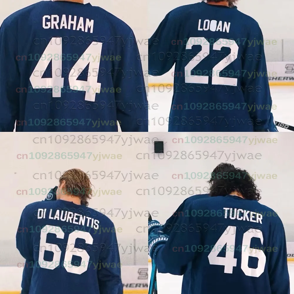 Hot Streetwear Off Campus Briar University Hockey Jersey Graham 44 22 DI LAURENTIS 66 Tucker46 T-shirt Men Women Long Sleeve Tee