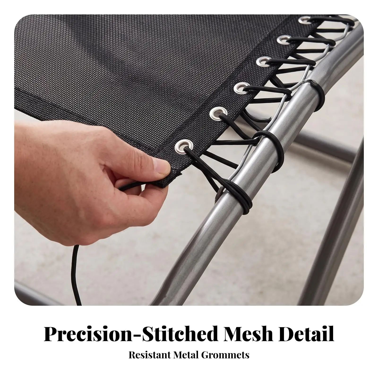 Chair Replacement Cloth with Cord Weather-Resistant Beach Chair Replacement Cloth Long-Lasting Breathable for Patio, Camping