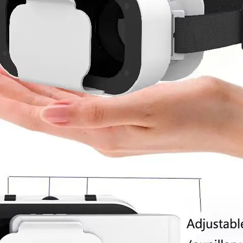 Очки 3D-гарнитура Устройство виртуальной реальности Шлем Линзы Мобильный смартфон Смартфон Сотовый телефон Realidade Viar VR Очки 3D-гарнитура Устройство виртуальной реальности Шлем Линзы Мобильный смартфон Смартфон Сотовый телефон Realidade Viar VR