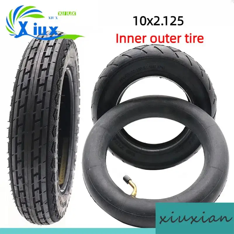 10 Inch Outer Tyre Inner Tube 10x2.125 Electric Scooter Balancing Hoverboard Self Smart Balance Tire 10*2