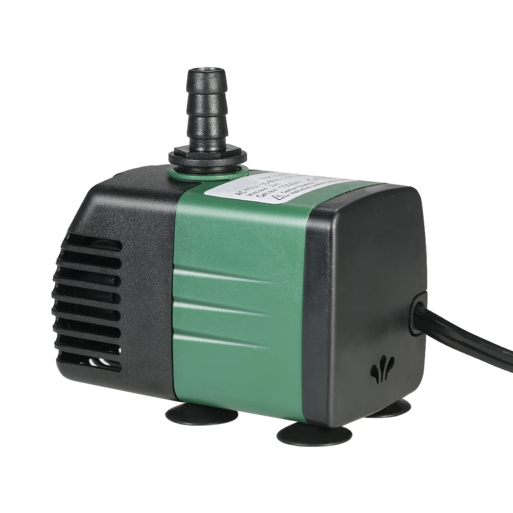 1500L/H 25W Submersible Water Pump for Aquarium Tabletop Fountains Pond Water Gardens and Hydroponic Systems with 2 Nozzles