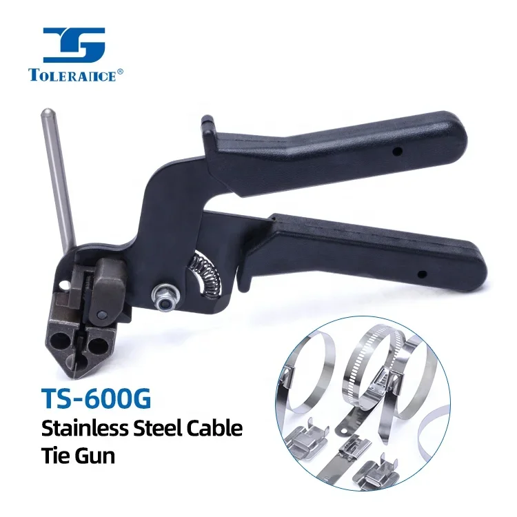 Stainless steel 304 306 cable tie tensionerTS-600G manual cable tie bunching tool