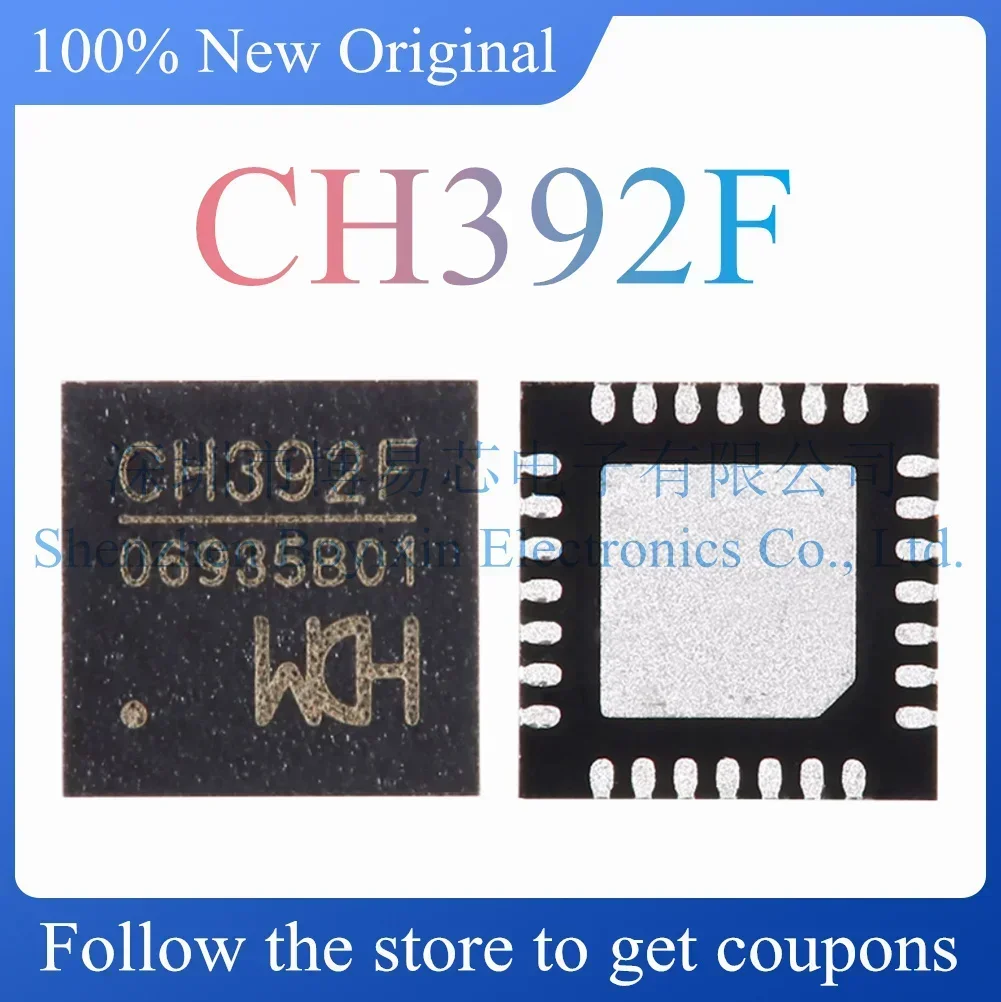 

NEW CH392F Original genuine QFN-28