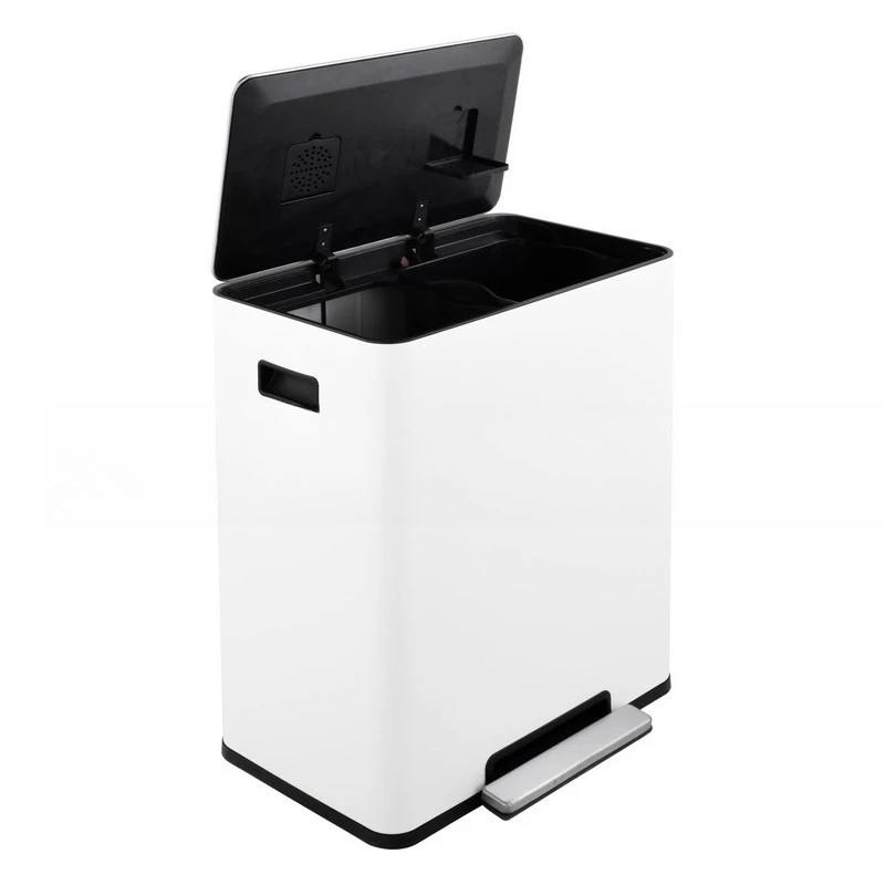waste classification pedal trash can outlet household environmental protection stainless steel with lid large capacity trash can