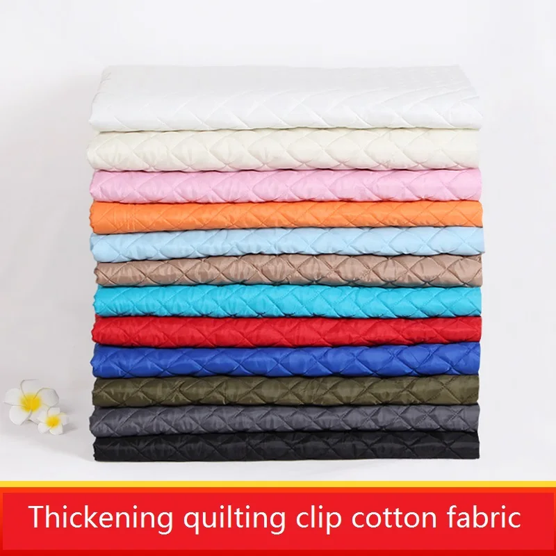 Thickening Quilting Clip Cotton Fabric Wire Quilting Composite Compression Keep Warm Clothing Lining Cushion DIY Sewing Fabric