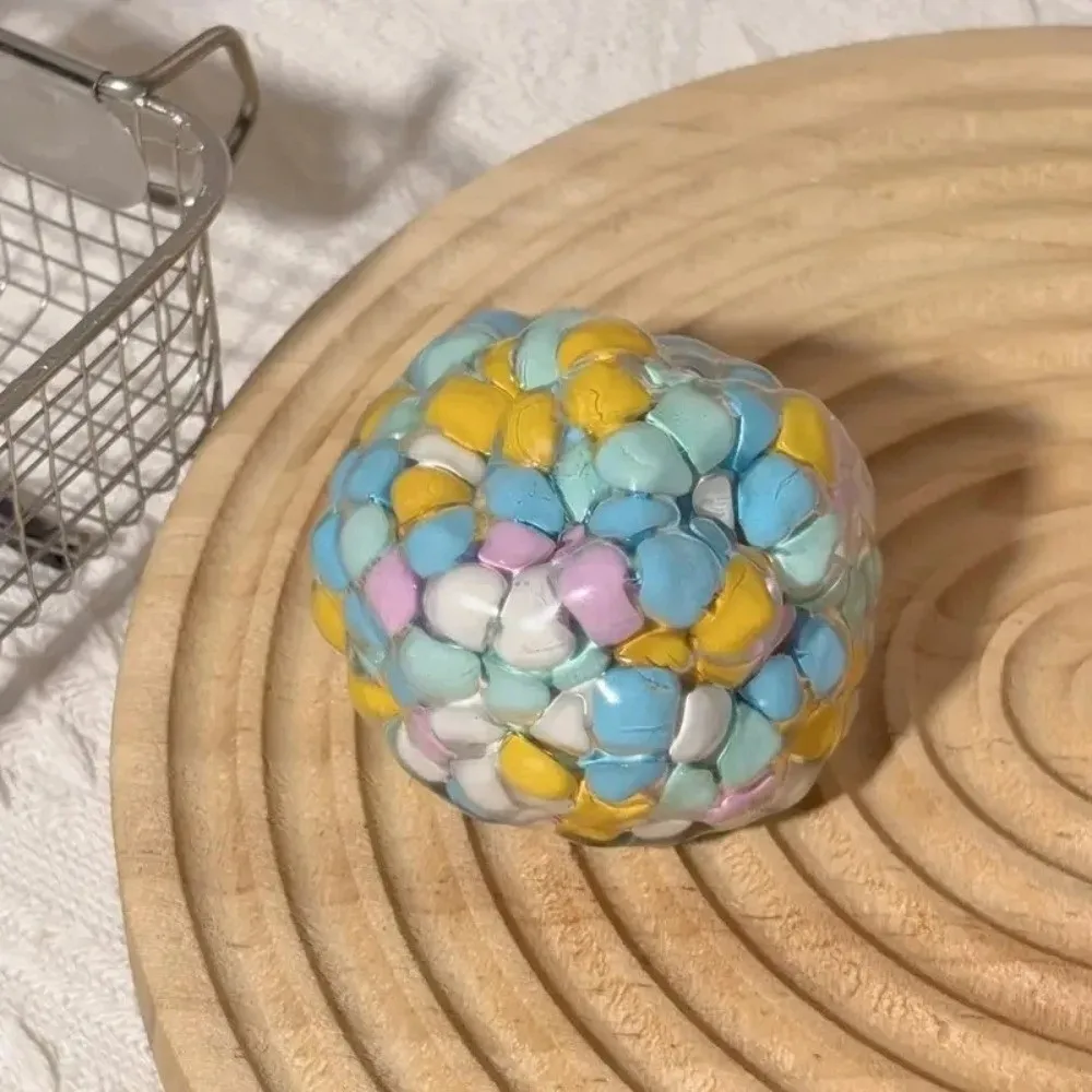 Tragbarer Anti-Angst-Squishy-Stressball, langsamer Rückprall, Fokusverbesserung, Dopamin, sensorisches Spielzeug, Quetschbälle