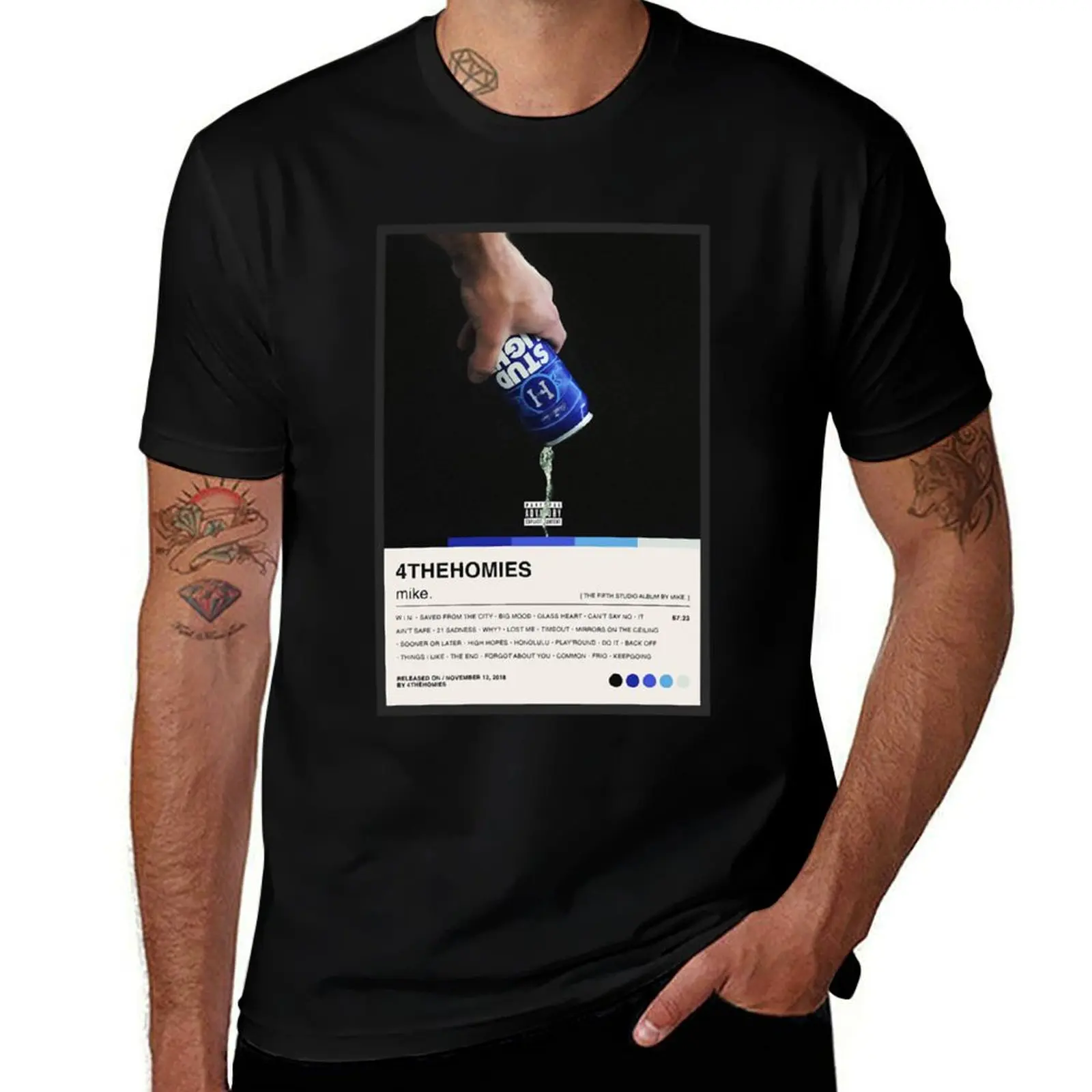 

Mike Stud - 4TheHomies T-Shirt t shirt man designer men t shirt cotton 100% man t shirt designer T-Shirt