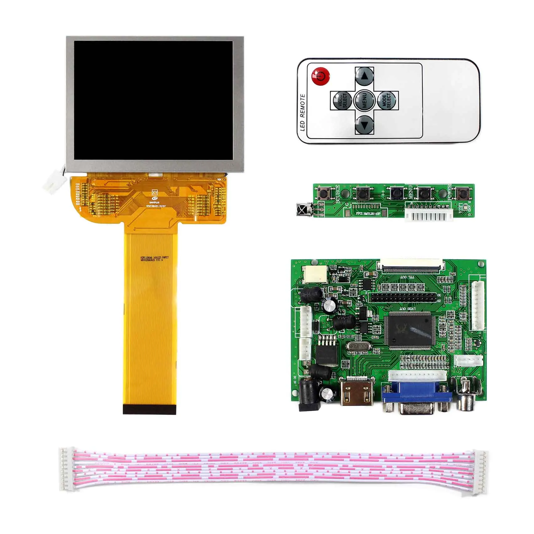 Lcd Controller Circuit Board 3.5 800x600 Resolution Small Size Lcd Display 3.5inch Tft Lcd Screen Display - view 4
