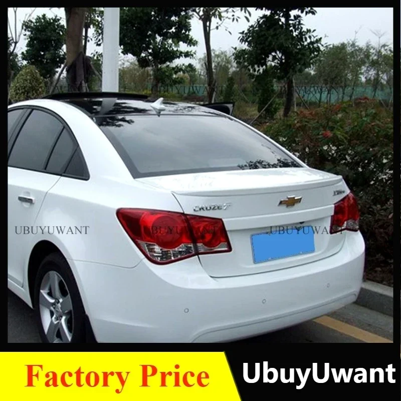 

ABS Material Rear Spoiler For Chevrolet Cruze 2010 2011 2012 2013 Primer Color Car Tail Wing Decoration Rear Spoiler For Cruze