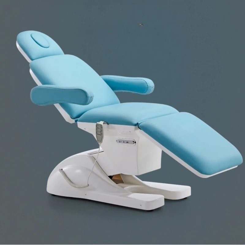 تنظيف الأذن طاولات التدليك الكهربائية الجمال باديكير الوجه الحديد تدليك الجداول التايلاندية نمط بولي Leather الأثاث الجلدي Mesa De Masaje MH #1