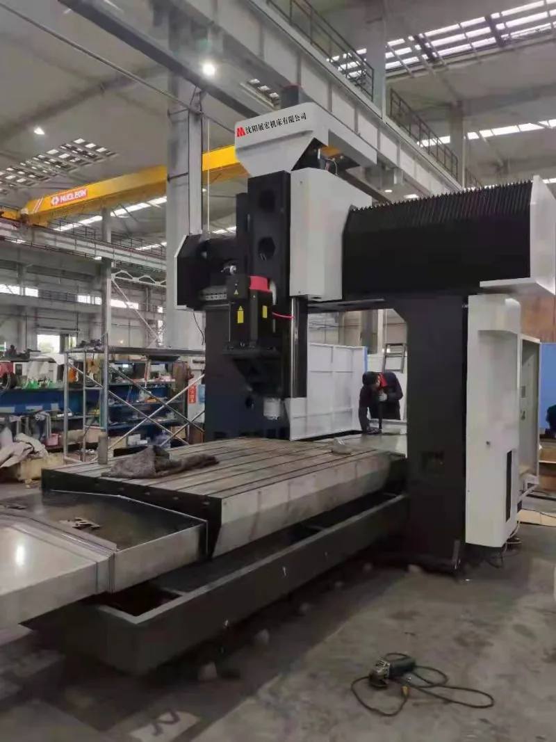 CNC Boring and Milling Machining Center Machine Gantry Mobile      Floor 