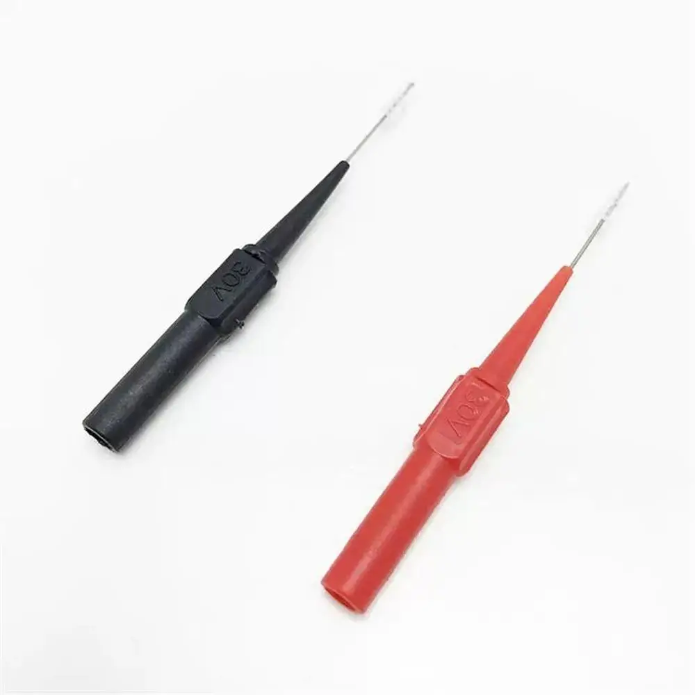 Multimeter Test Probe Measuring Device Copper Test Probes Plug Diagnostic Tools Insulation Piercing Needle