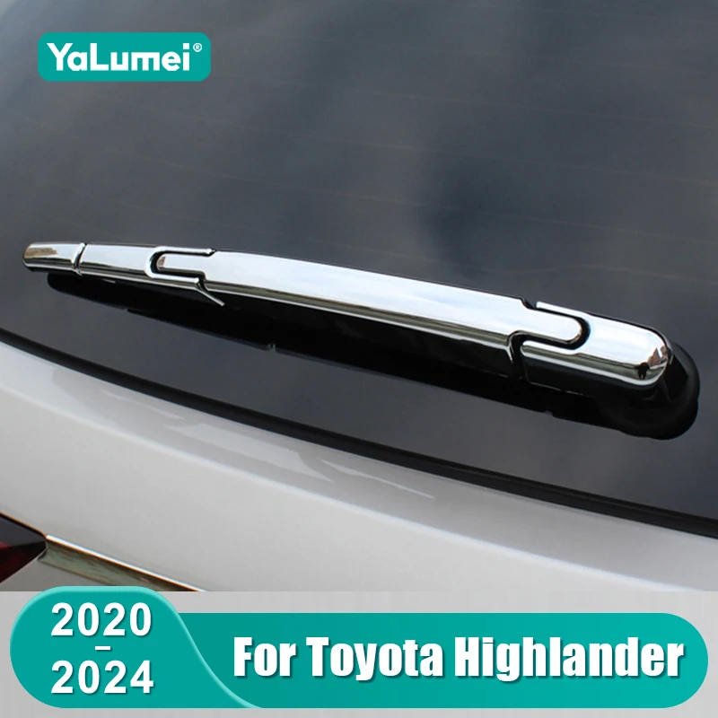 

Для Toyota Highlander XU70 Kluger 2020 2021 2022 2023 2024 автомобильный задний дворник, крышка стеклоочистителя, аксессуары для отделки