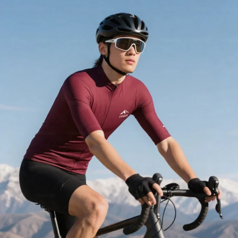 

Men's Cycling jersey Classic Short Sleeve Cyclist Clothes Summer 6 Colour Bicycle Jerseys Breathable Cycling Racing Tops Shirts