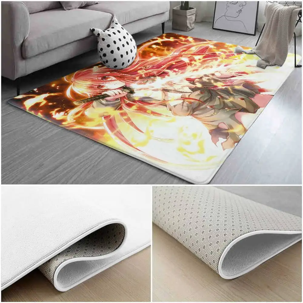 S-Shana Of The Blazing Eyes Floor Mats Home Laundry Rug Carpet For Living Room Decor Lounge Anti-slip Foot Mat Entrance Doormat