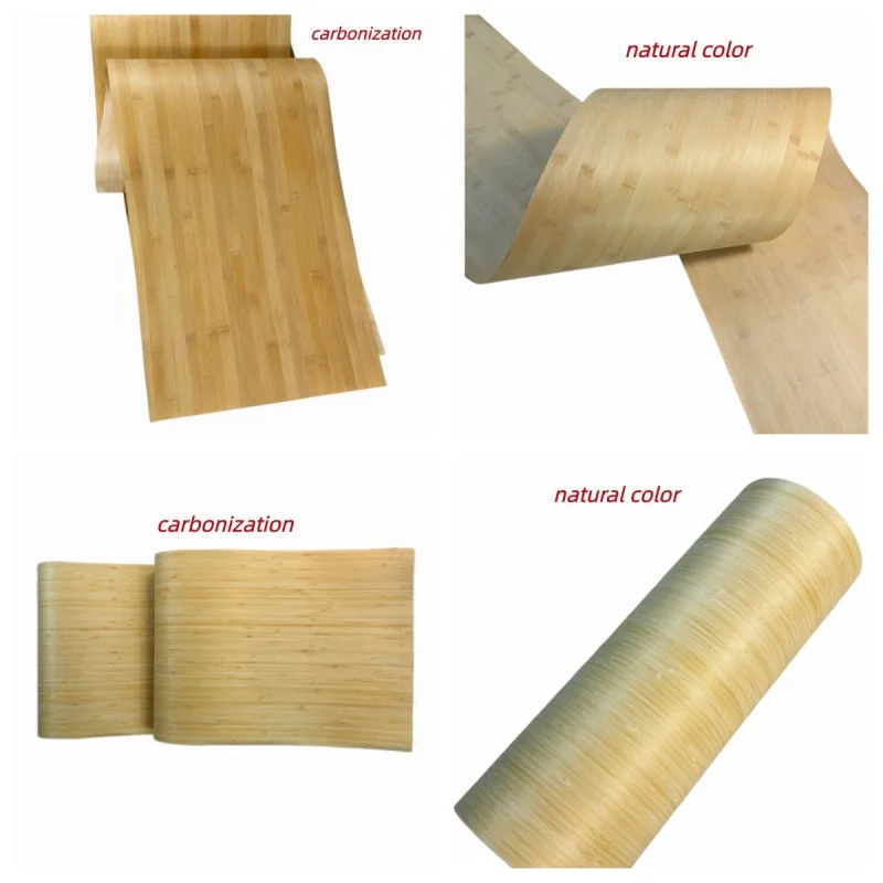 Wooden Board Decoration Home Decoration Veneer Natural Bamboo Veneer Wall Panel Wardrobe Wooden Veneer 40x250cm Thickness 0.25mm
