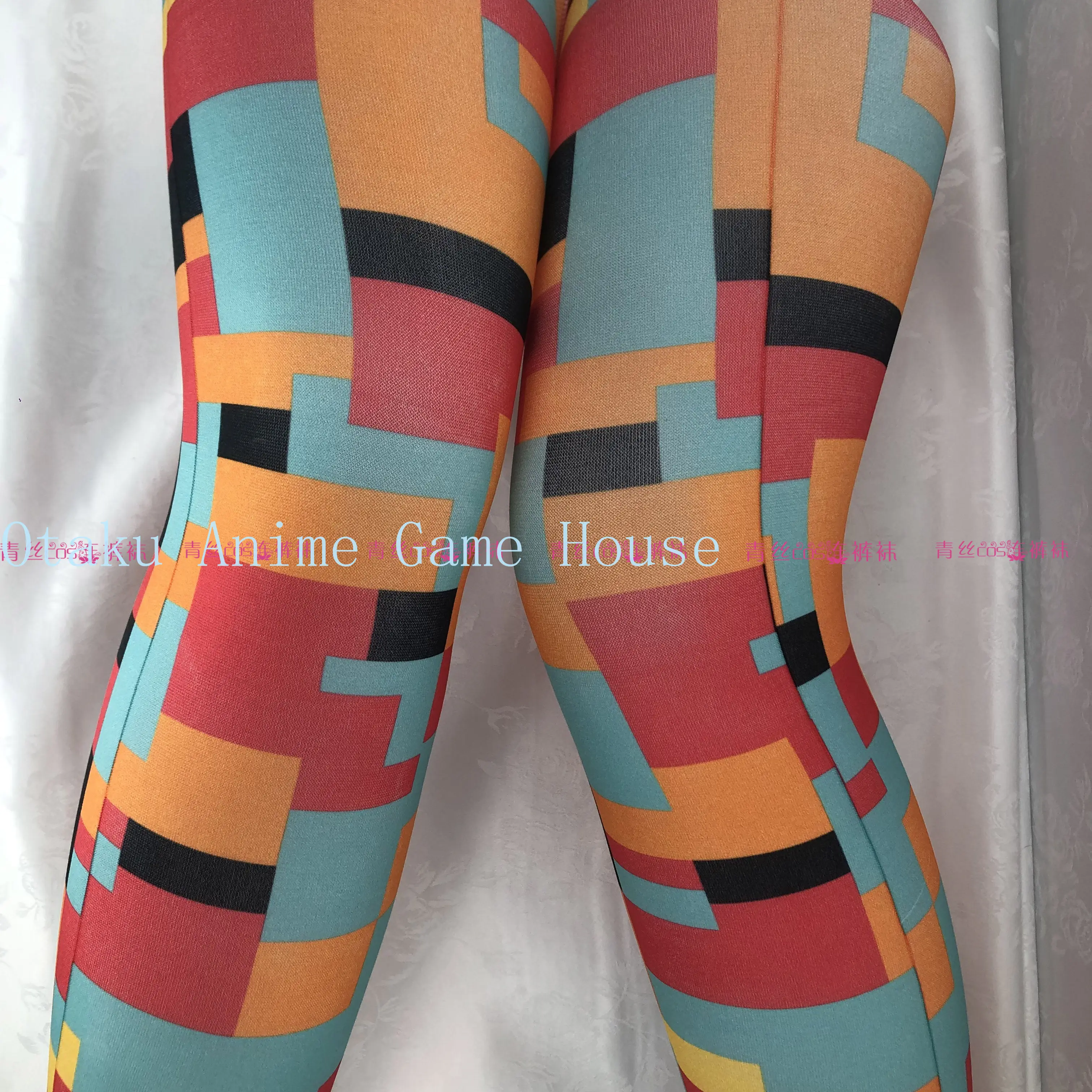 Pjsk Shinonome Ena Cosplay Clothes Anime Printed Pantyhose Comic Con Prop Role Play Stockings Halloween Women Cosplayer Gift view 2