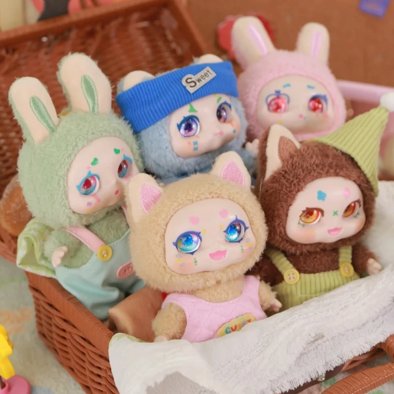 

Kimmon Mimon Enamel Series Plush Figure Toy Doll Kawaii Animal Action Figure Backpack Pendant Desktop Ornaments Collection Anime