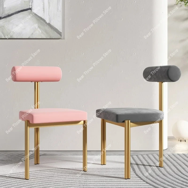 European Home Dining Chairs Trendy Modern Beautiful Nordic Dining Chairs Kitchen Luxury Silla Comedor Garden Home Furniture