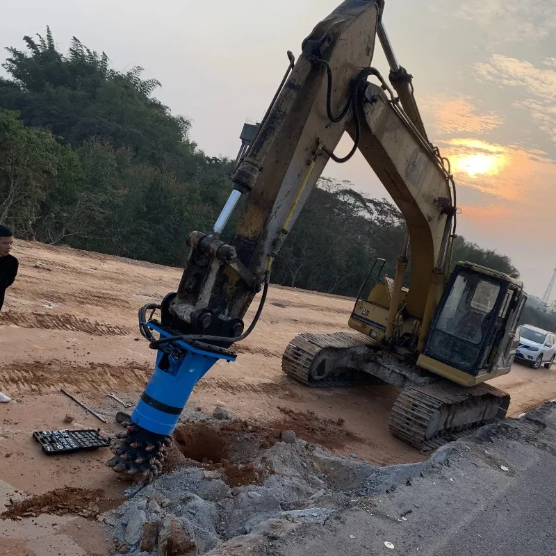 YD 20RD High Quality Metal Frame Low Noise Quiet Rock Crusher Attachment Suitable For Most Excavator Models For Rock Breaking