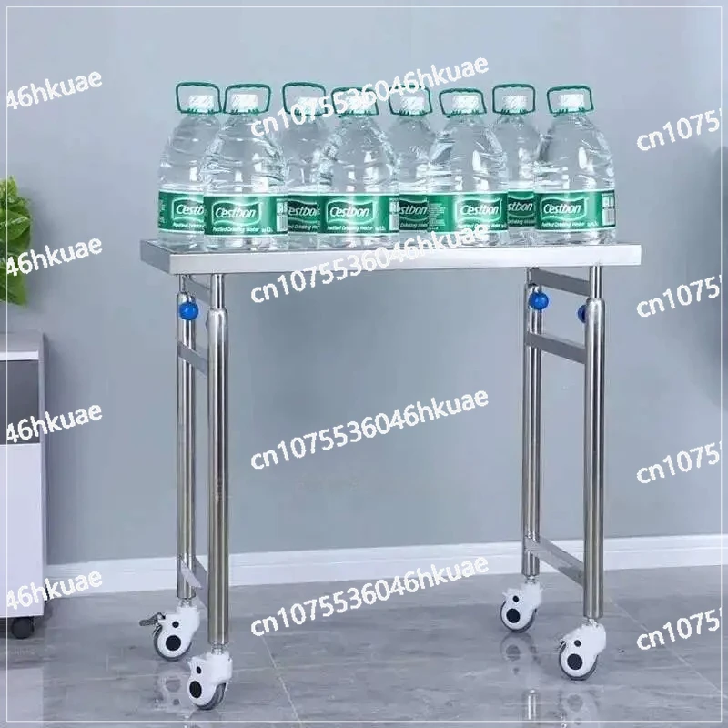 Pulley-assisted Cart, Multi-functional Storage Cart Thickened 304 Stainless Steel