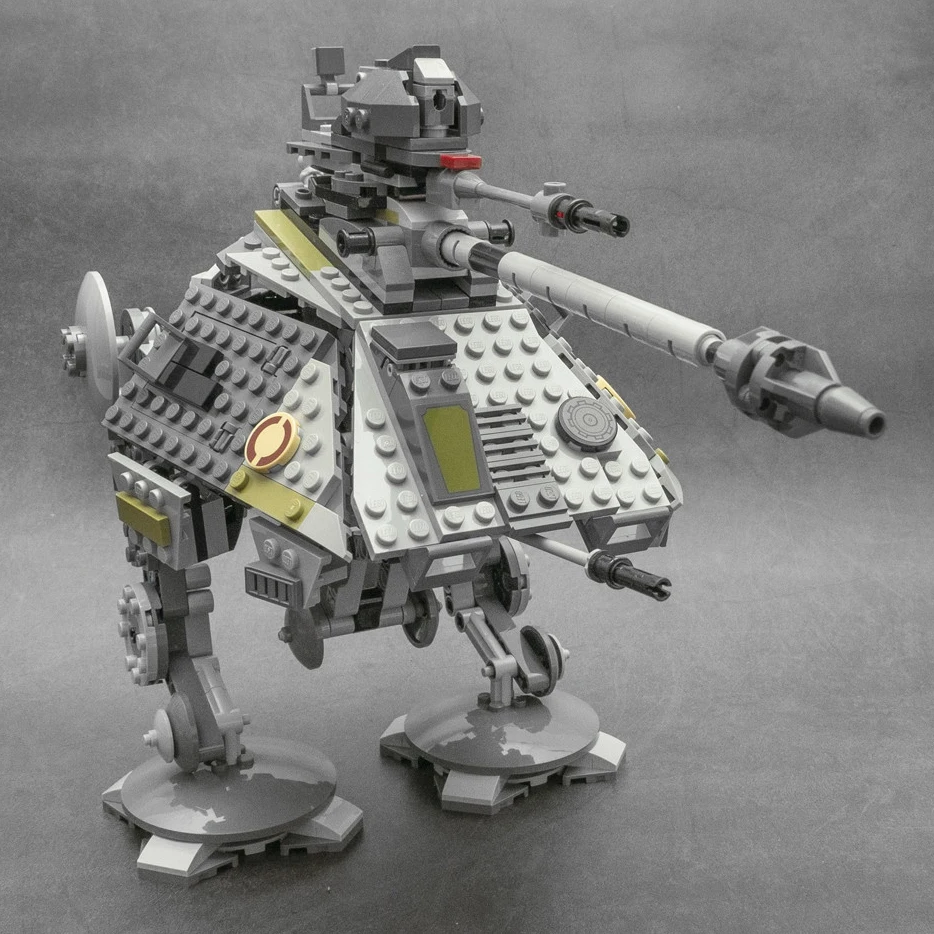 Movie MOC 75234 Star Space Wars AT-AP Attack Walker Model 689PCS Building Blocks Brick Puzzle Toys for Children Birthday Gift