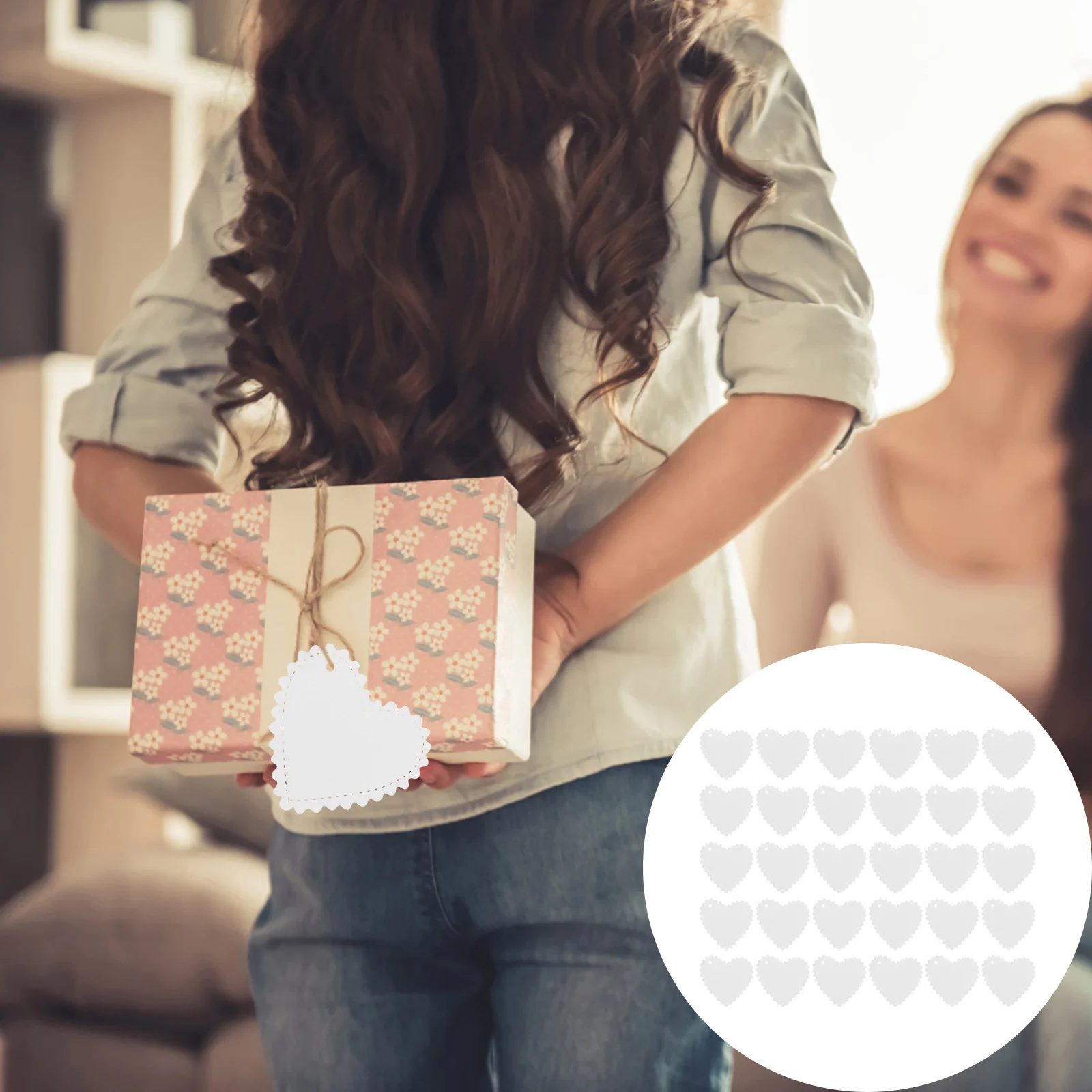 

50pcs Love Shape Paper Cards Blank Heart-Shaped Tags For Wedding Diy Gift Hanging Cards Mini Menu Place Card Label Decor