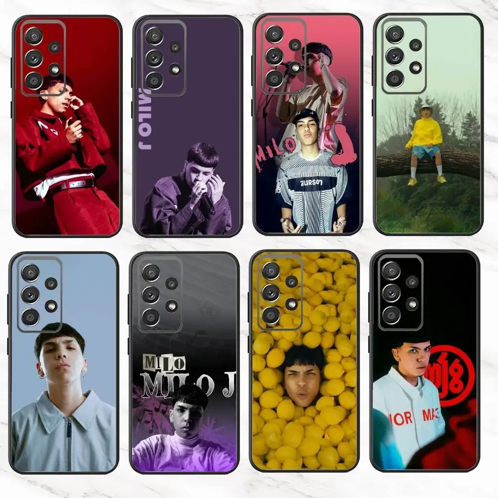 

Rapper M-Milo J Phone Case For Samsung S25,S24,S21,S22,S23,S30,Ultra,S20,Plus,Fe,Note,10,9,5G Black Cover