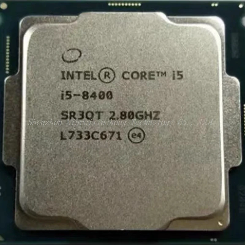 

Intel Core i5-8400 i5 8400 2.8 GHz Used Six-Core Six-Thread CPU Processor 9M 65W LGA 1151