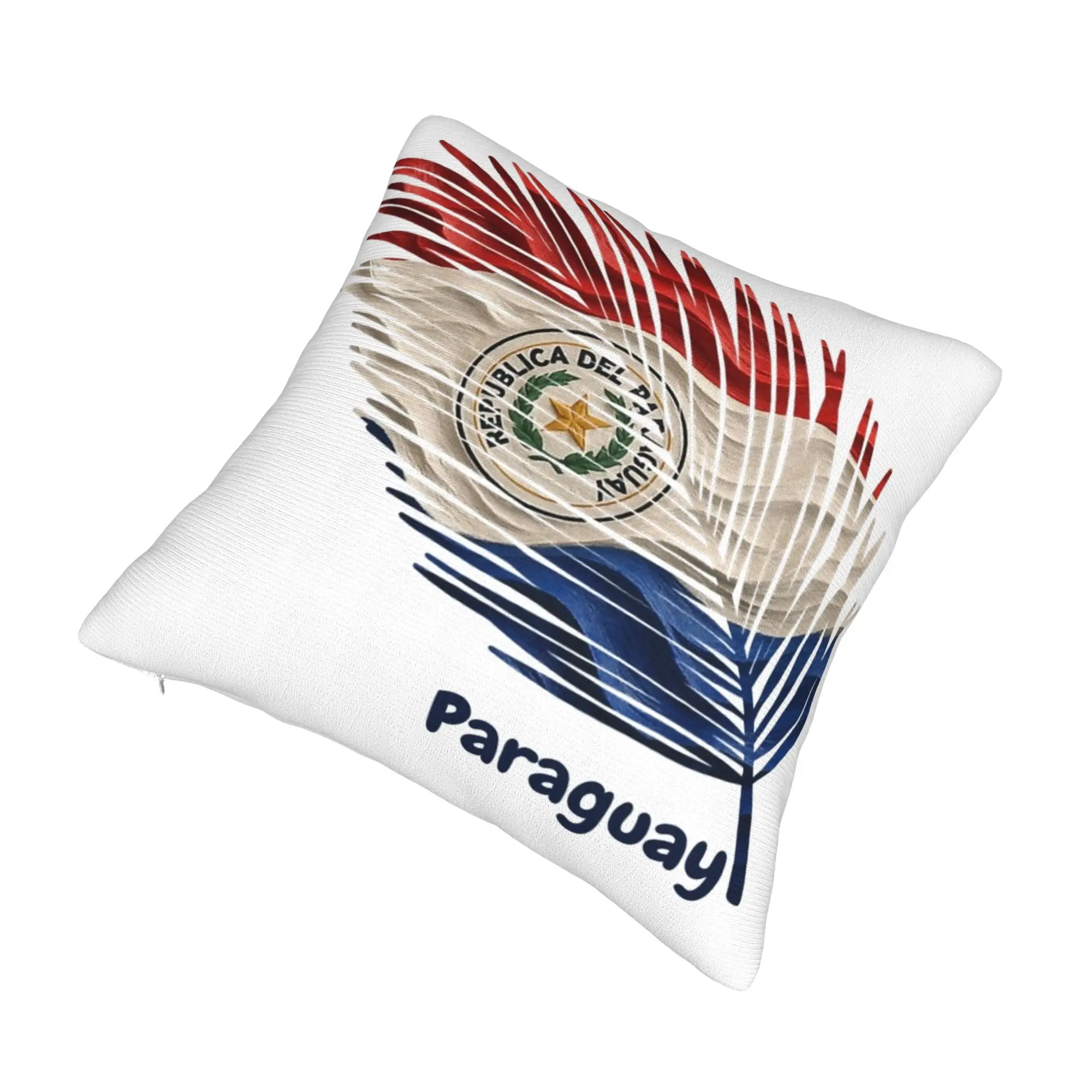Paraguay Flag Pillow Covers Merchandise Printed Cushion Cover Decorative  Pillow Case Cover Bed Multi-Size