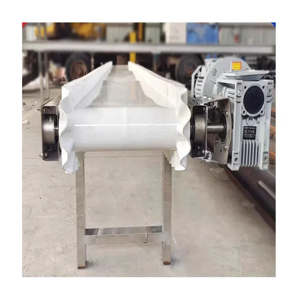 Factory price Easy To Clean Food Grade PU Conveyor Belt Food Transporting Assembly Line Conveyor Blet Machine Conveyors For Fo