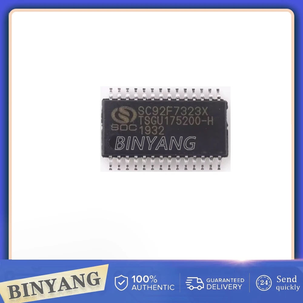 10PCS/LOT SC92F7323X28U TSSOP-28 SC92F7323X Flash MCU SRAM Independent EEPROM ADC 512bytes