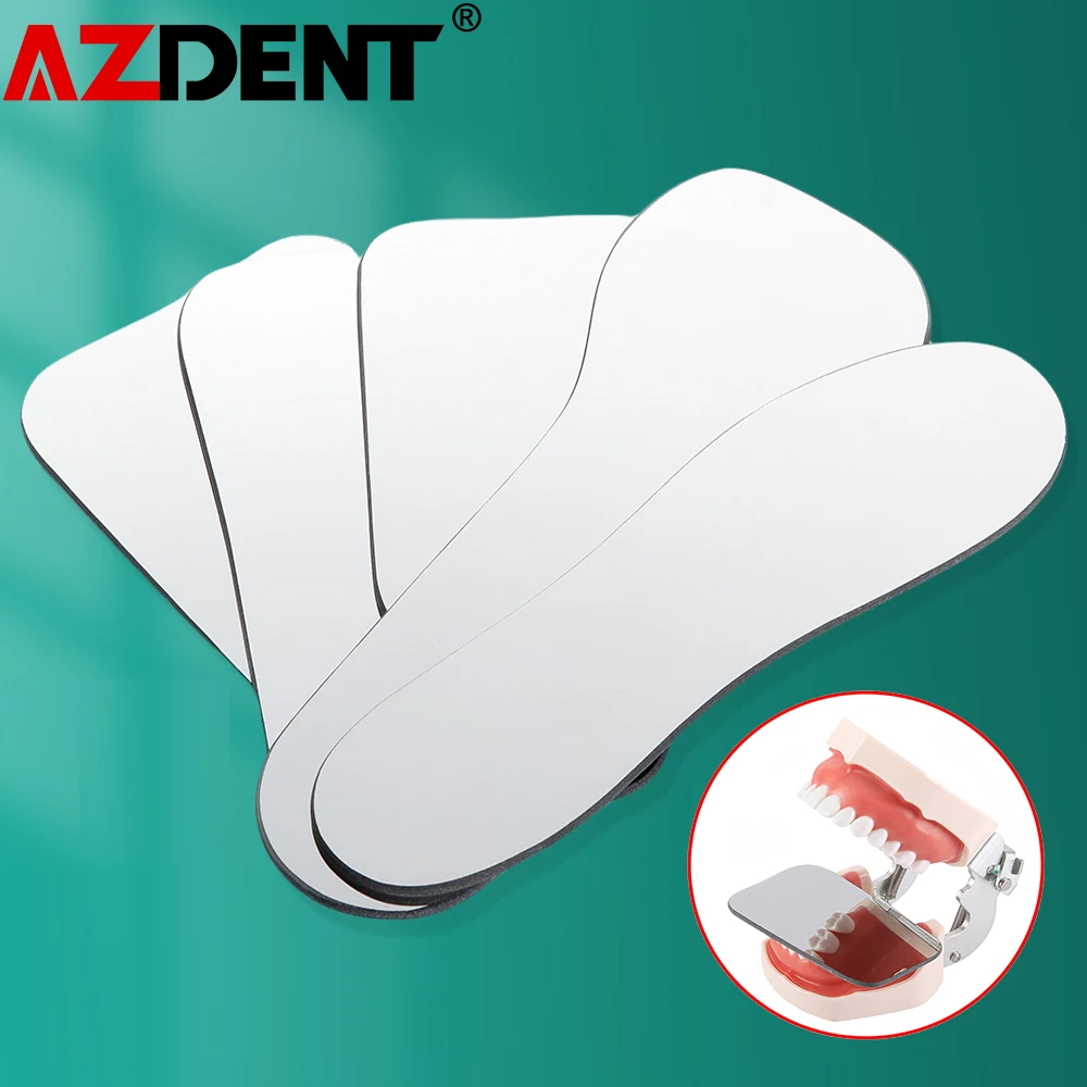 

1Pcs Azdent Dental Orthodontic Mirror Photography Double-Sided Mirrors Glass Material Intra Oral Photo Reflector Dentistry Tools