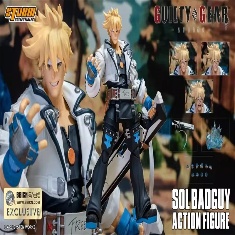 

ACSB01BL игрушки от Storm 1/12 SOL BADGUY Guilty Gear полный комплект 6 ''экшн-фигурки солдат модель игрушка для фанатов коллекция горячая распродажа