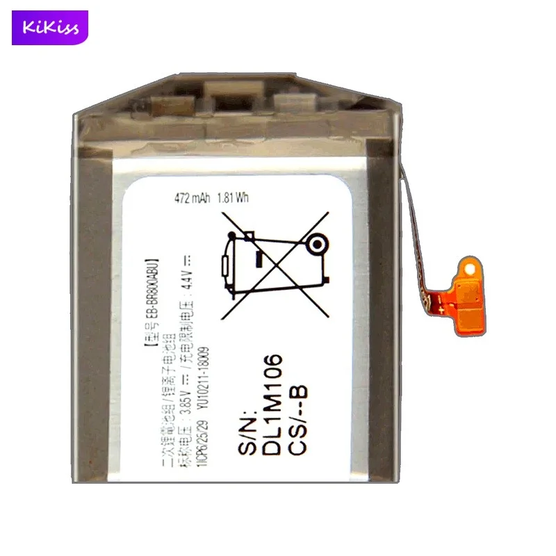 EB-BR800ABU Watch Battery For Samsung Gear S4 46mm SM-R800 SM-R810 SM-R805 472mAh Real Capacity