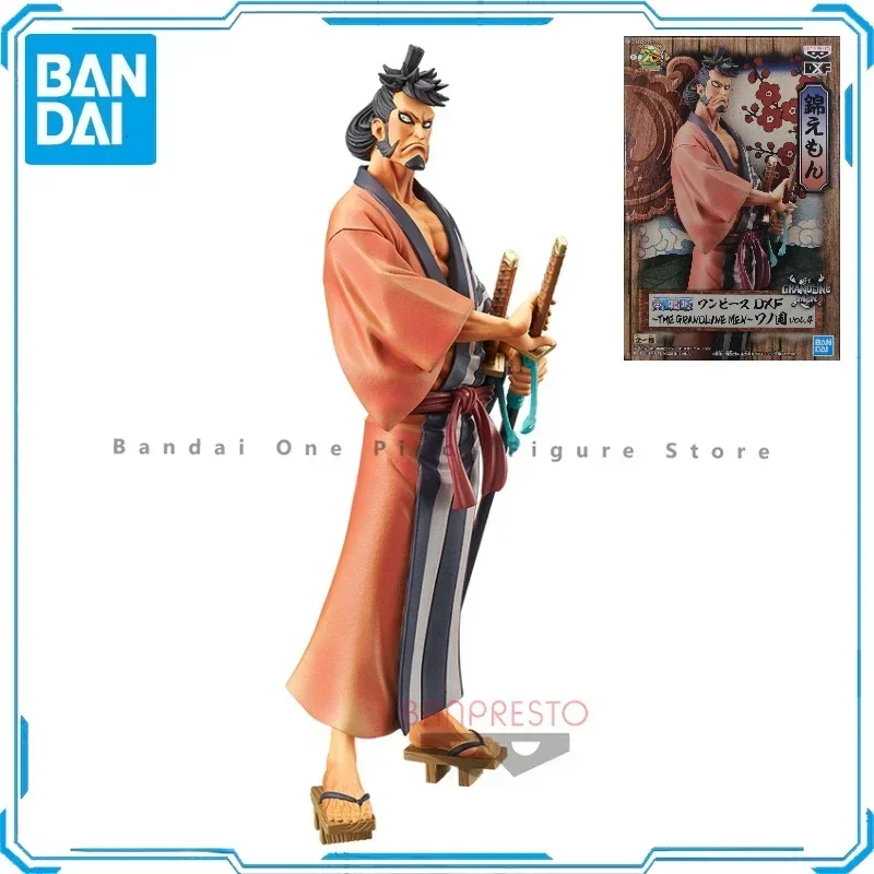 BANPRESTO DXF-Figurine articulée Bandai, One Piece, Wano Kuni, Kinemon, Anime Hobby, Modèle de collection, Jouet cancers, Cadeau original, En stock