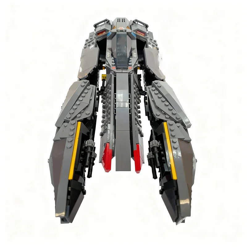 842pcs MOC WipEout - Tigron Anti-gravity Racer Model Building Blocks Construction Collection DIY Brick 3D Assemble Art Idea