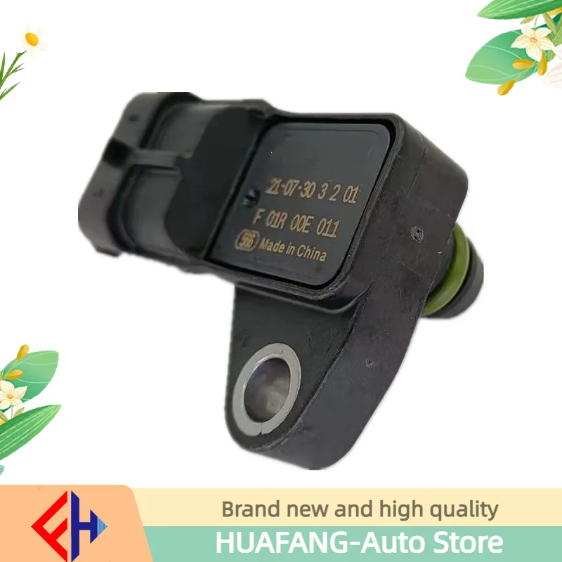 Sensor peta asli asupan udara meningkatkan tekanan Manifold Absolute Drucksensor untuk Wuling Hongguang Hongtu Guanhong B12 B12