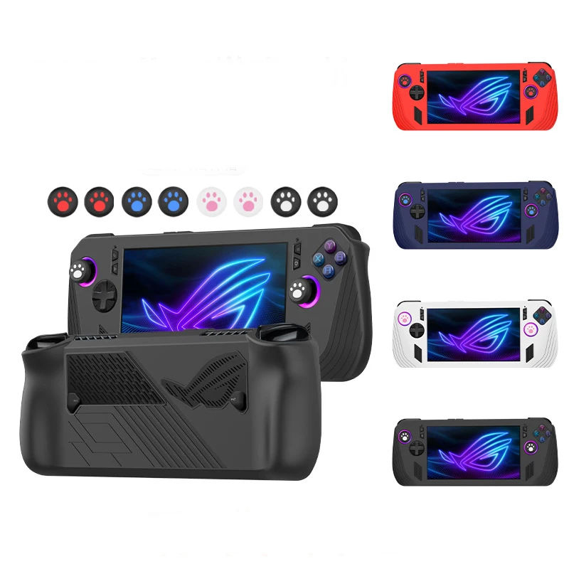 

Brand New Silicone Protective Case For Asus Rog Ally X Gaming Console Dustproof Protector Shell Sleeve Game Console Accessories