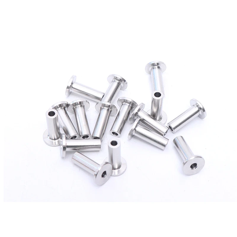 2pcs Steel Wire Protective Sleeve 316 Stainless Steel Collar For 3mm 4mm Rope Closure Guardrail Parts