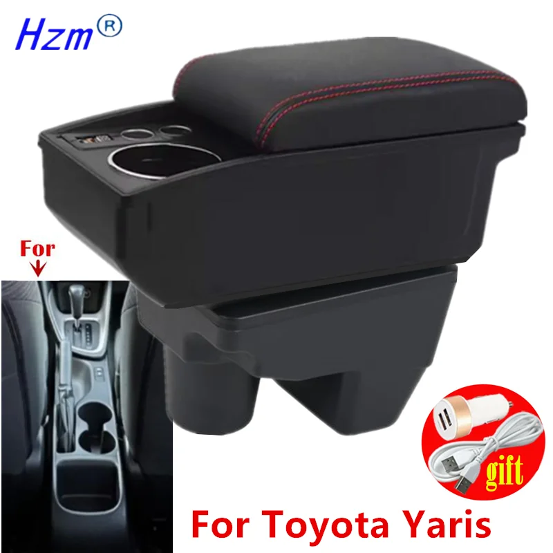 Für Toyota Yaris 2020-2025 Armlehne box Für Toyota Yaris Elegante GR Auto Armlehne Lagerung box Gewidmet Retrofit auto Zubehör