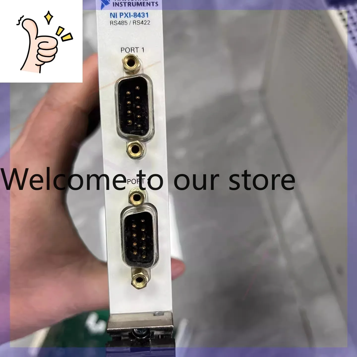 

American NI PXI-8431/2 778984-01 PXI Serial Instrument Control Module