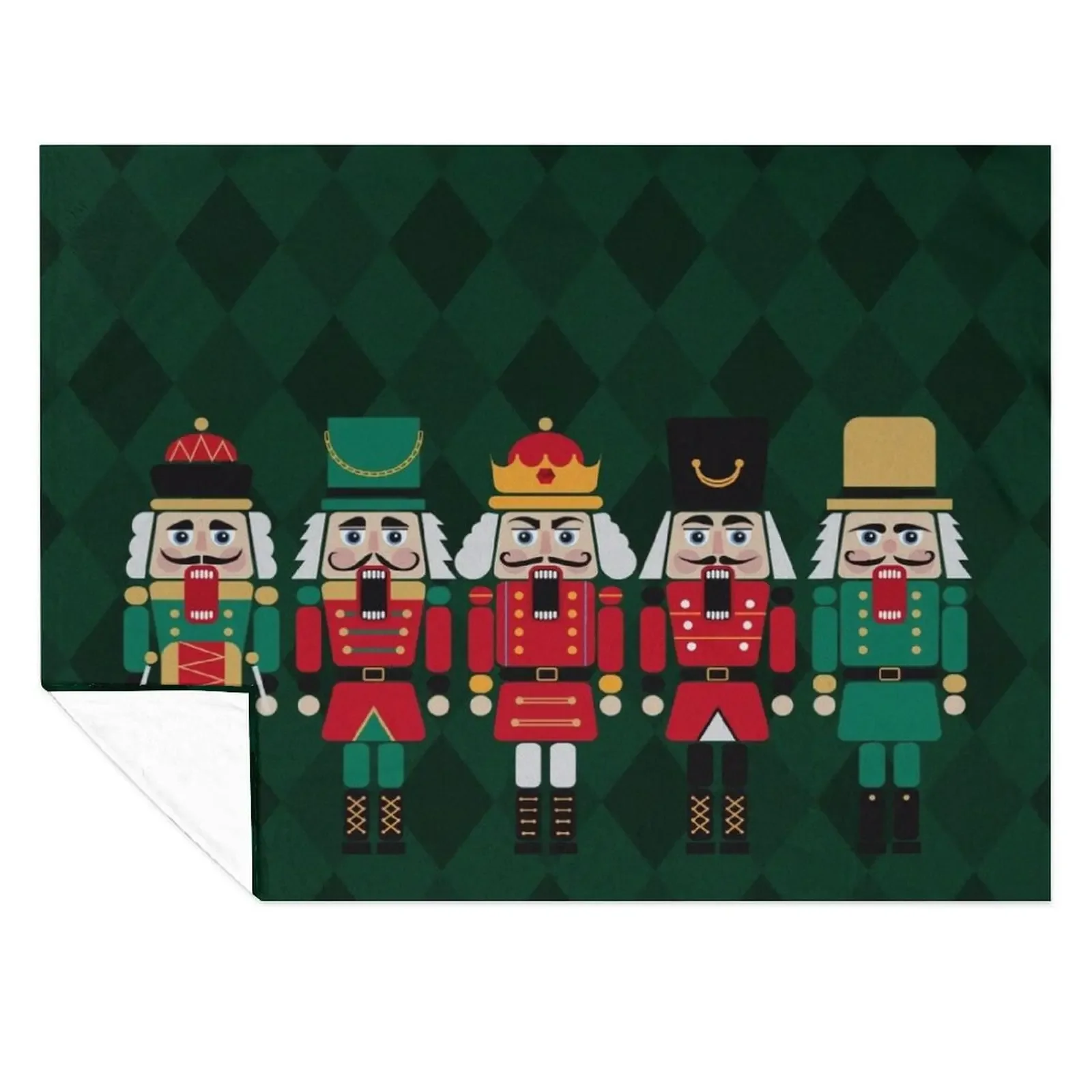 

The Nutcrackers Throw Blanket Custom Blankets Sofas Of Decoration Sleeping Bag Bed Fashionable Blankets