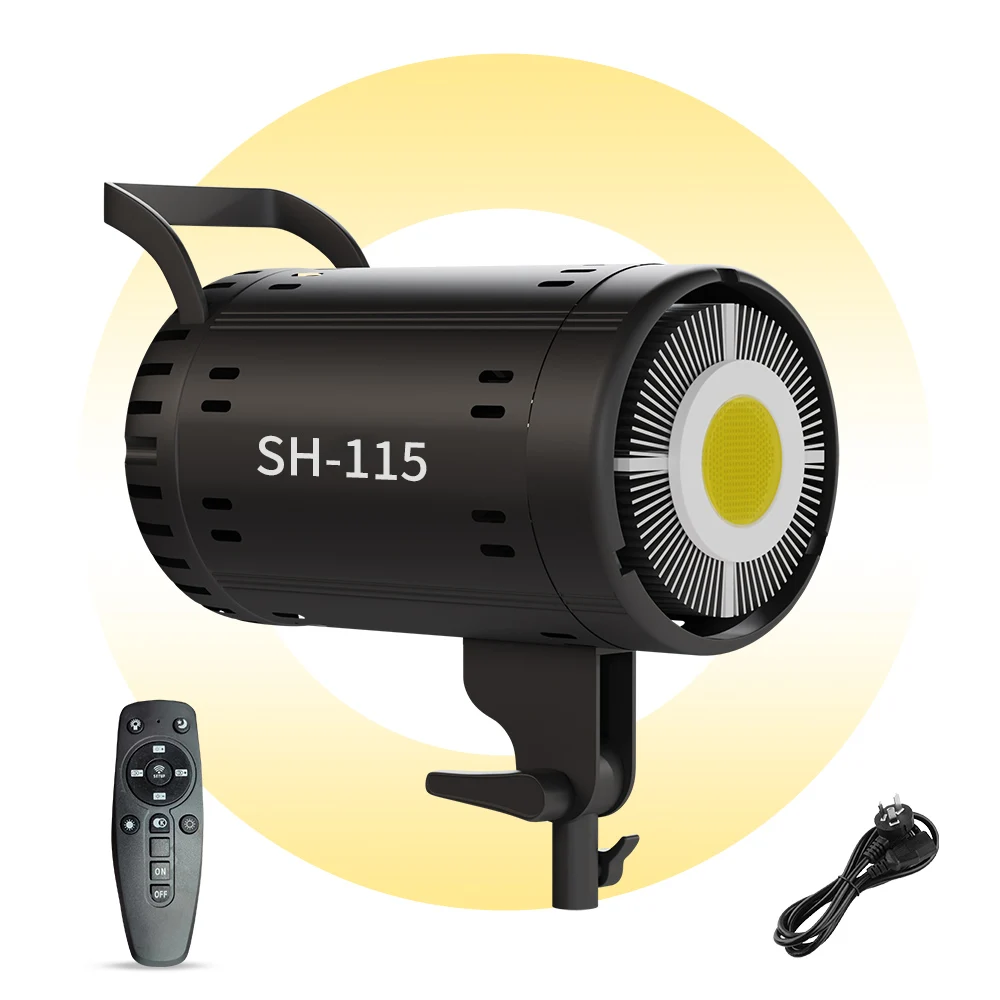 115 واط التصوير 8300CY ترقية 220 فولت LED الفيديو الضوئي بوينز ضوء النهار-مصباح التوازن صورة فلاش استوديو 3000-6000 كيلو يوتيوب لايف
