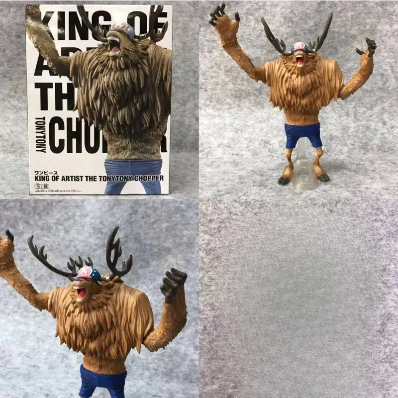 

21cm One Piece Anime Figure Chopper King Of Artist The Tony Chopper Action Toys Collectible Pvc Model Toy For Surprise Gift
